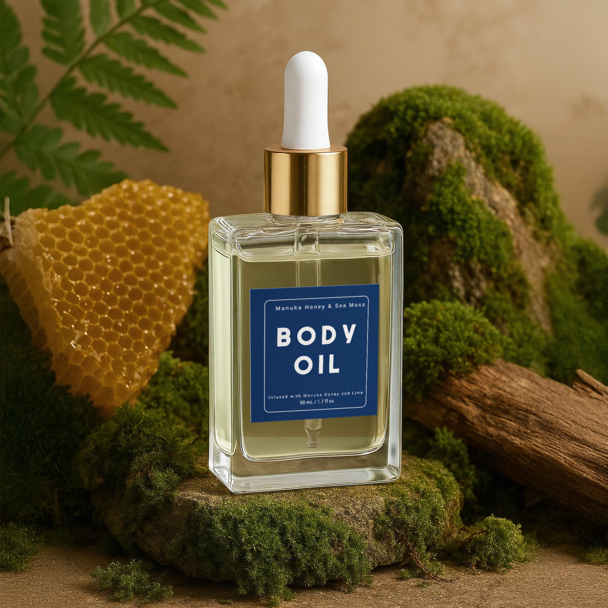 Manuka Honey Sea Moss Post-Shave Oil